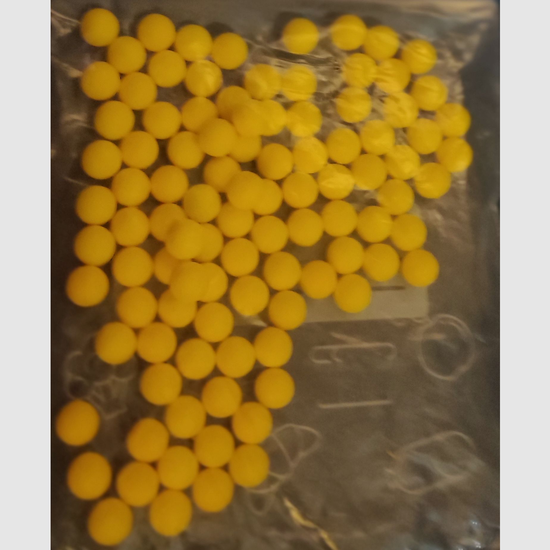Valken Gotcha cal. 50 foam balls 100 pieces - neon yellow