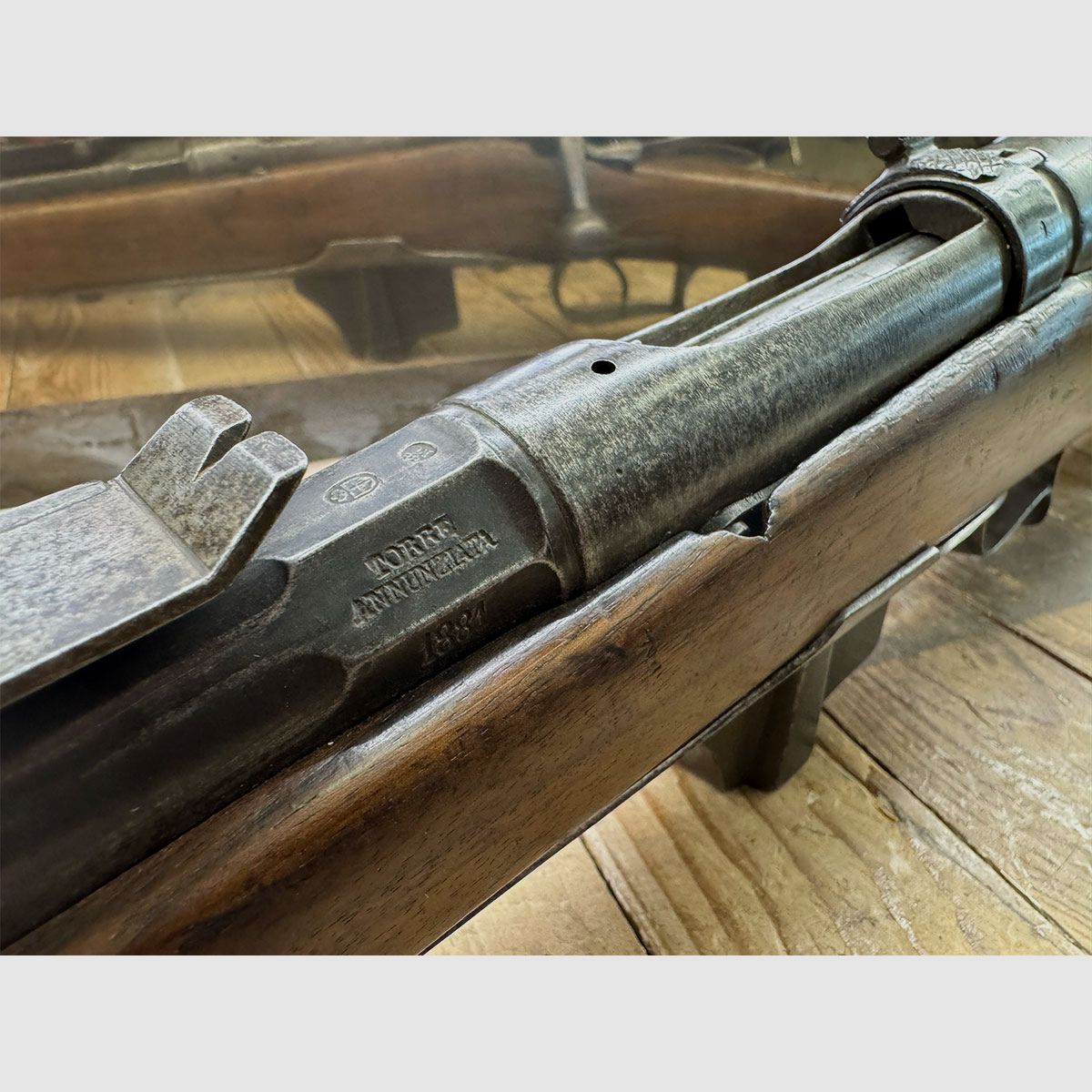 USED – GUN – VETTERLI-VITALI MOD. 1870/87 PROD. TORRE ANNUNZIATA 1881 cal. 10.35X47, image 7 of 9