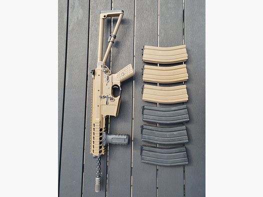WE PDW avec Gas Blowback (Set)