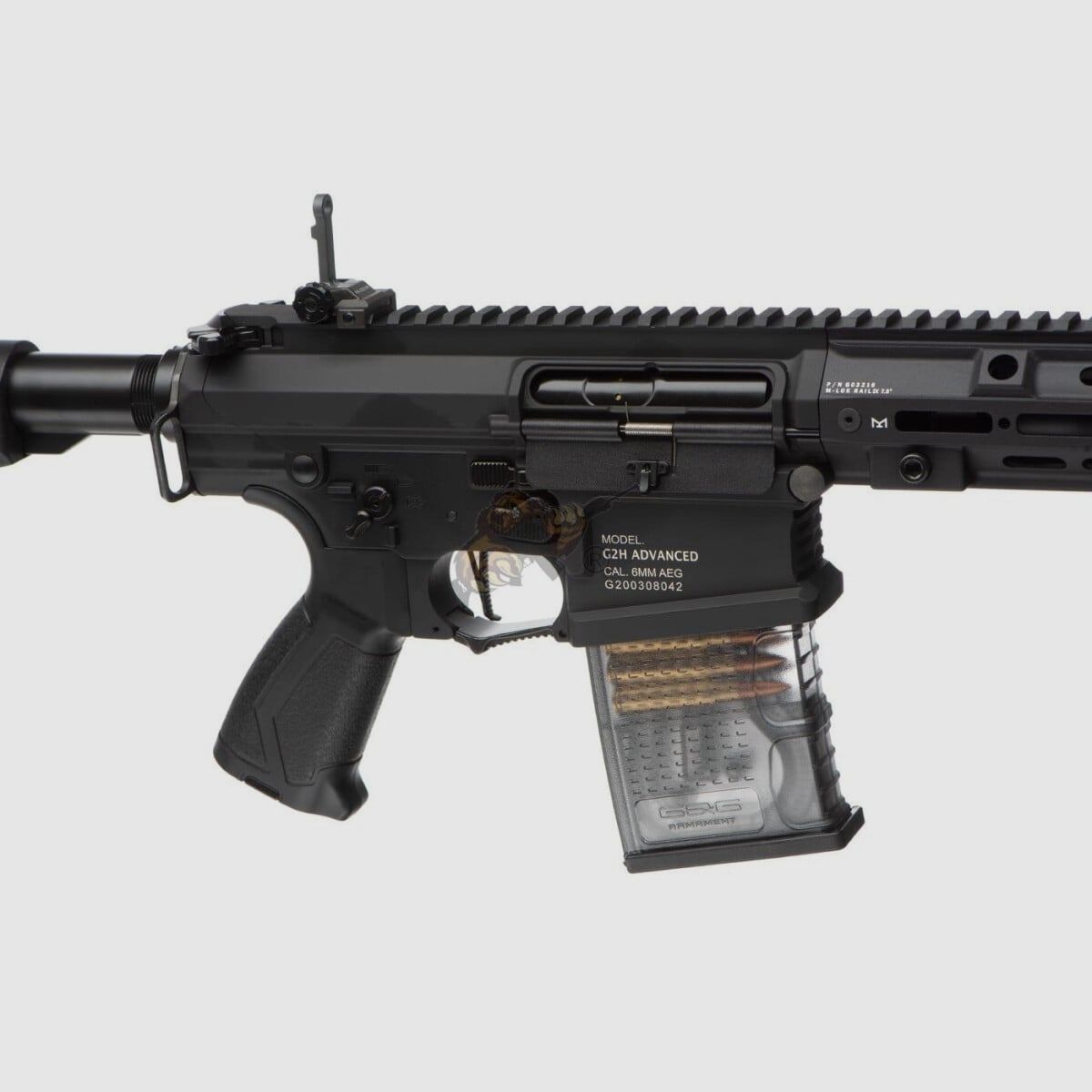 G&G TR16 SBR 308 Mk1 G2H mit ETU in Schwarz Airsoft S-AEG frei ab 18