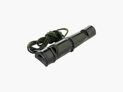 Dog whistle made of buffalo horn approx. 8.5cm