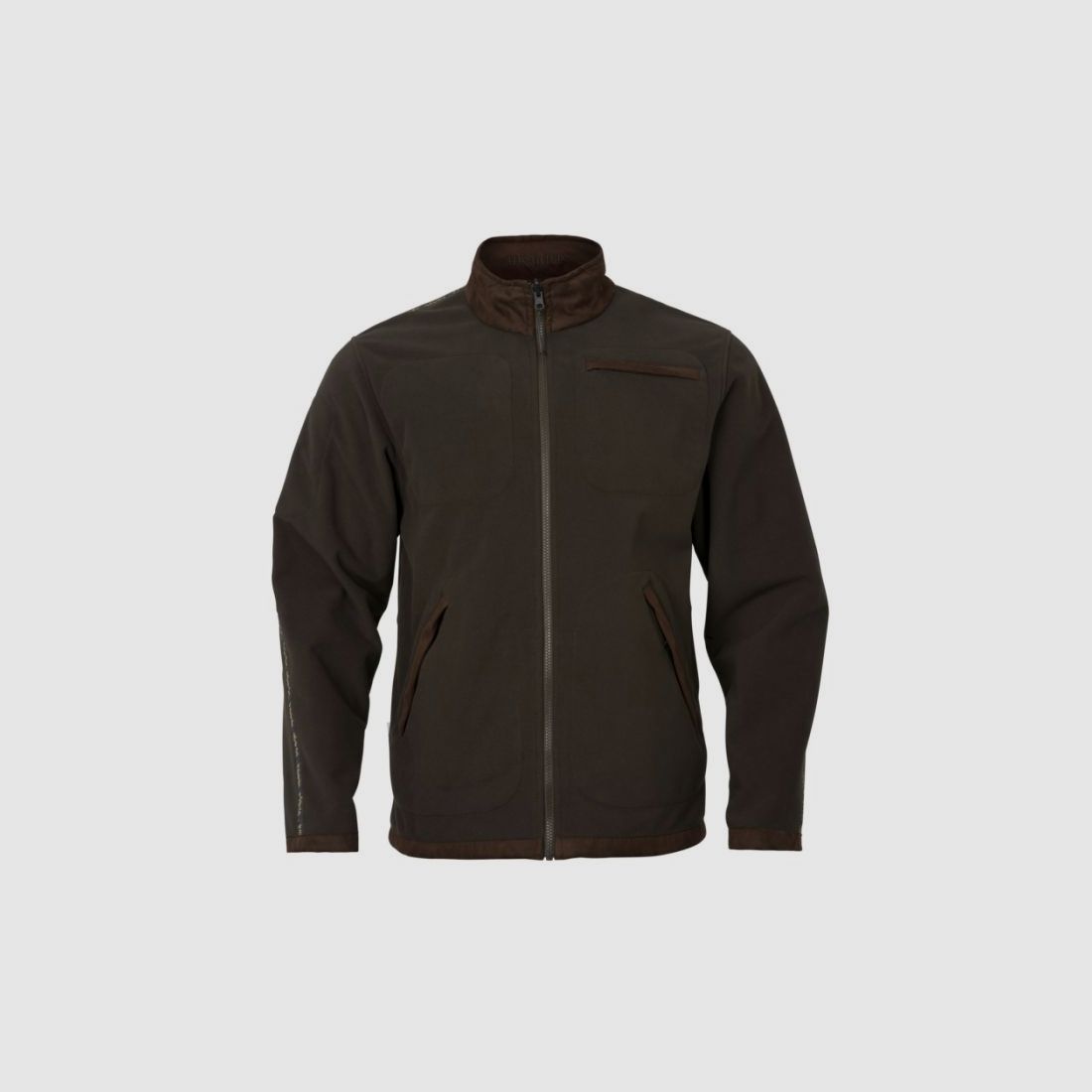 Härkila H-Fleece Jacket Kamko Regal Reversible | rosso/marrone, immagine 3 di 6