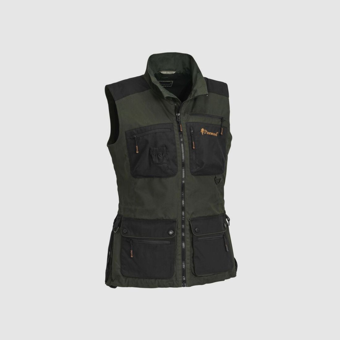 Pinewood New Dog Sports Damen Weste moosgrün/schwarz