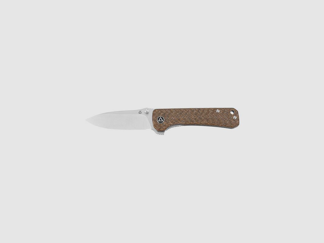 Couteau Pliant Qsp Hawk - Micarta Marron - QS131G, image 1 sur 4