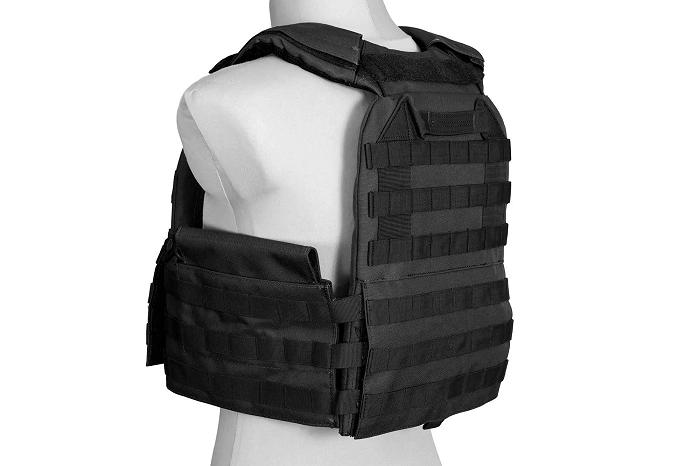 Taktische Weste Quick Release Plate Carrier – schwarz, Bild 11 von 12