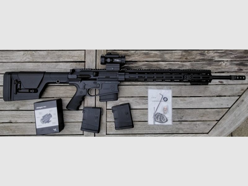 DAR 10 DMR 6.5 Creedmoor + DD Sight Pro, neuwertig