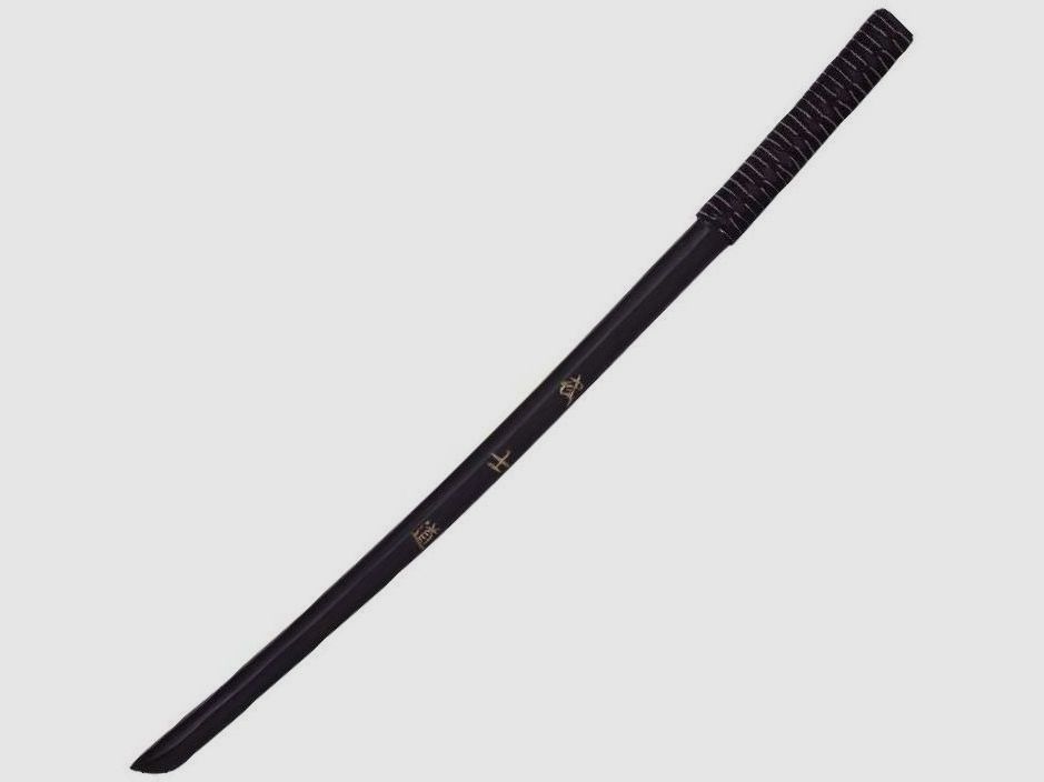 Samurai-Holzschwert schwarz