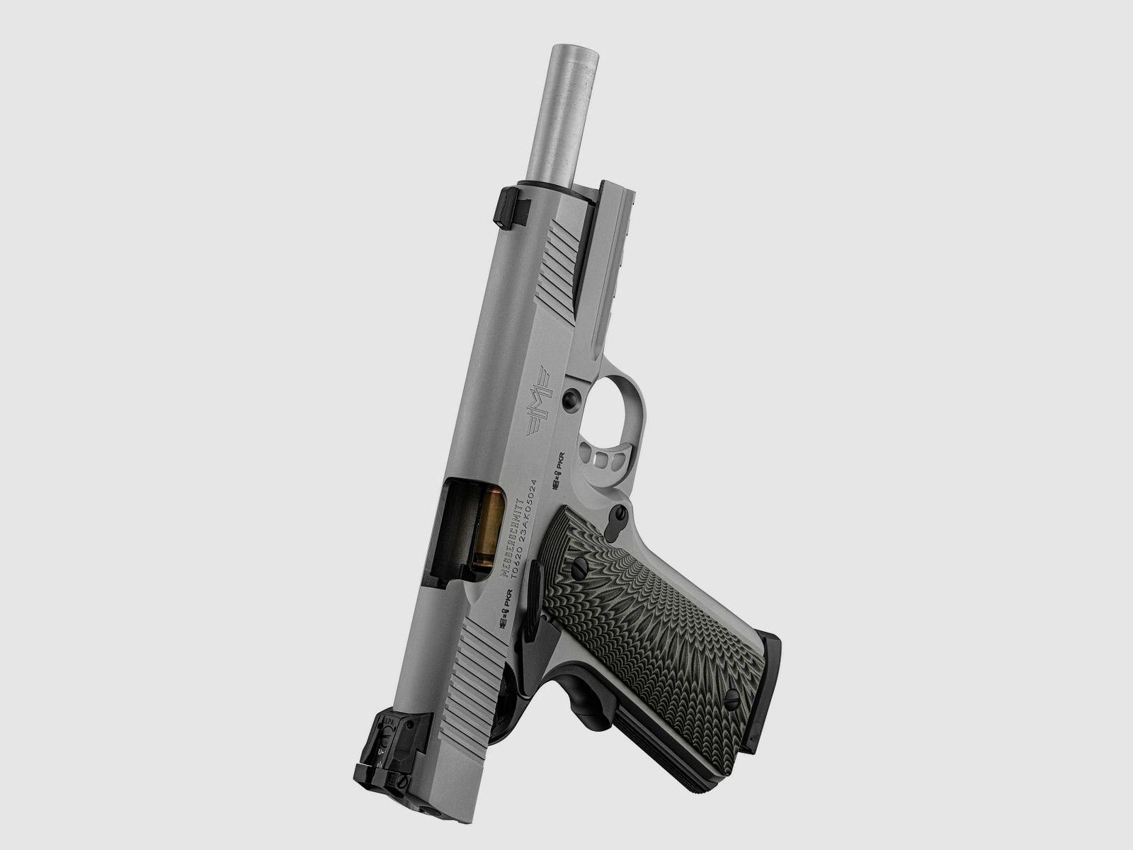 MESSERSCHMITT 1911 INOX CAL. 45ACP, immagine 5 di 8