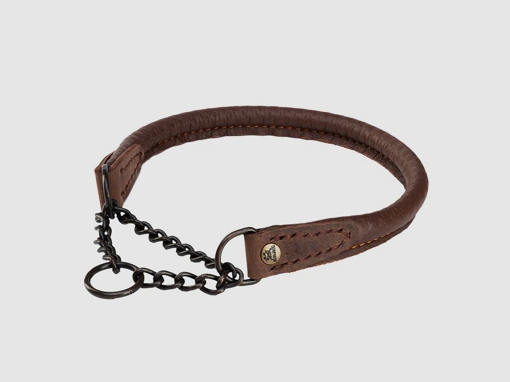 Albrecht-Kind Halsband Elchleder 50cm Hundehalsbänder & Geschirre