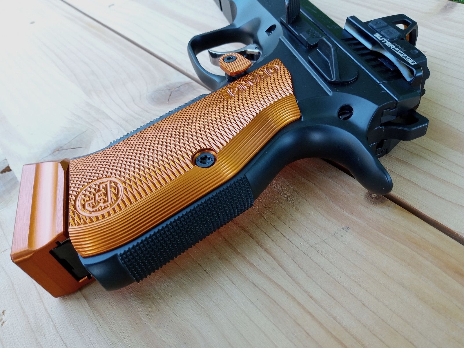 CZ Shadow 2 pomarańczowy Optic 3MOA °°°°°°°°°°°°°°°°°°°