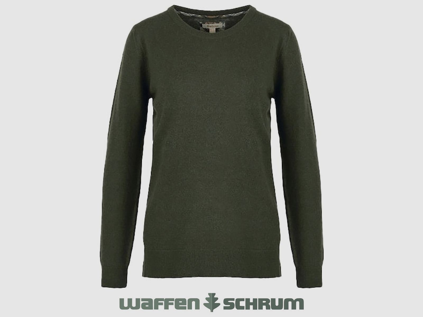 Barbour Women's Pendle Crew Pullover warm olive/ fawn