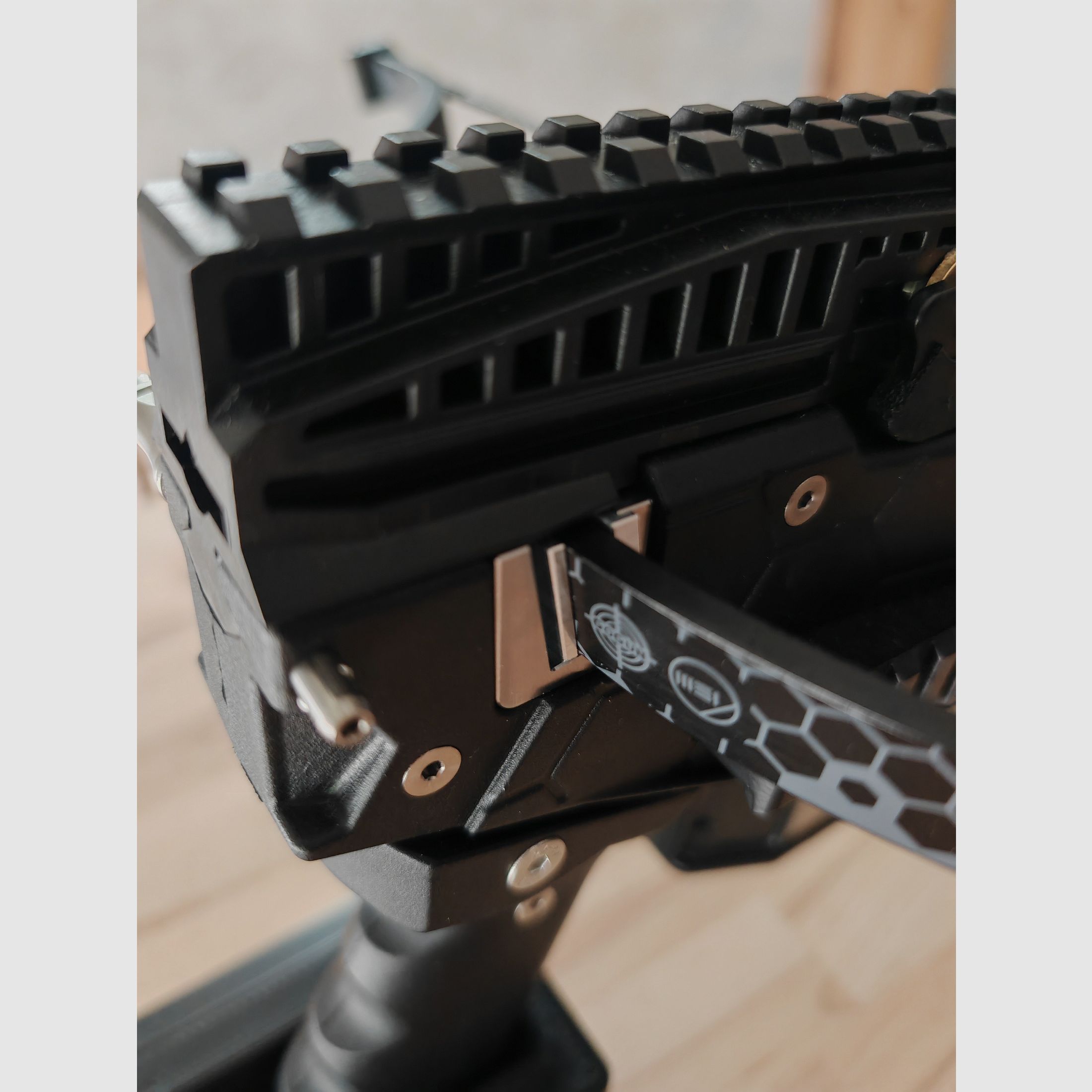 Mey Interceptor Montageblock CNC gefräst