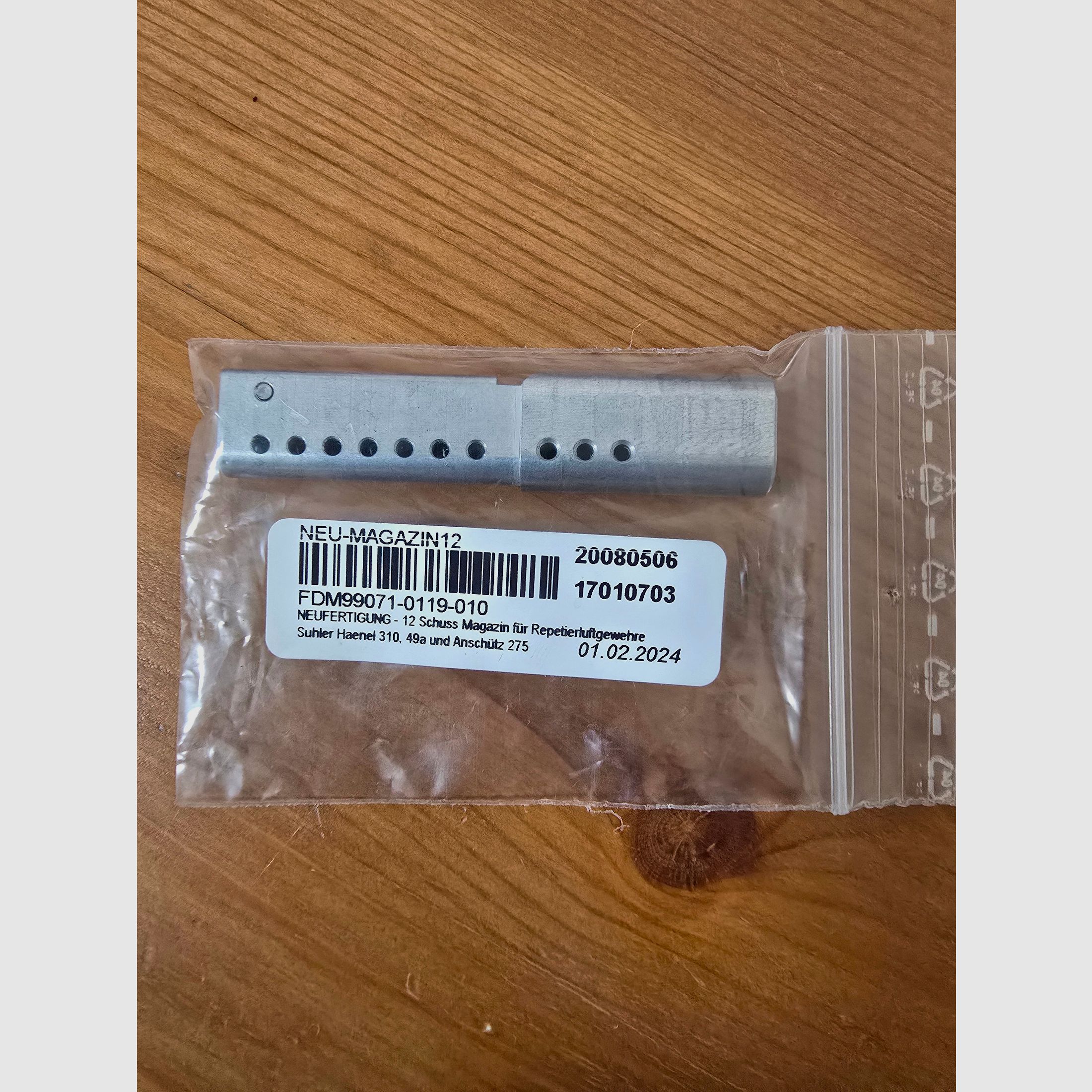 Haenel 310 49a Magazin 12er Neufertigung Neu Anschütz 275