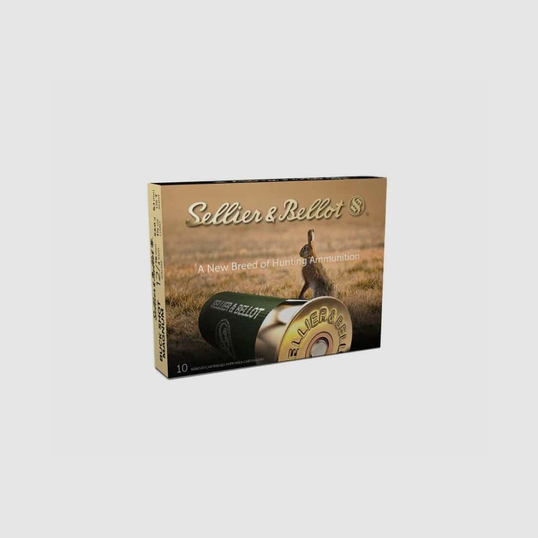 12/76 Sellier & Bellot Buck Shot Magnum 7.62mm 53g, immagine 1 di 2