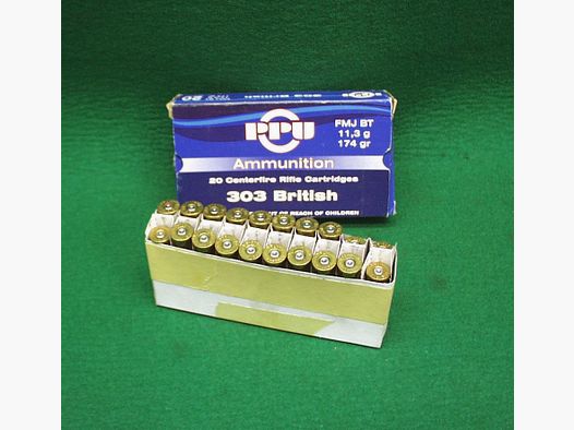 PPU bossoli .303 British, usati