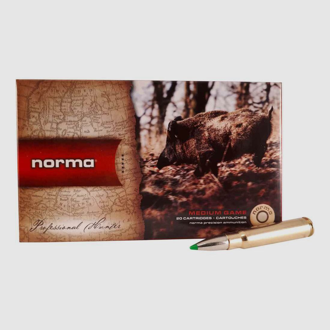 8x57 IS Ecostrike 10.3g/160grs. Norma