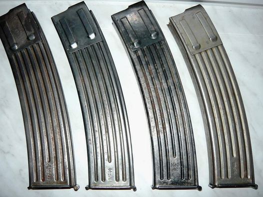 4 Magazinen MP44/STG44 aus Wk2