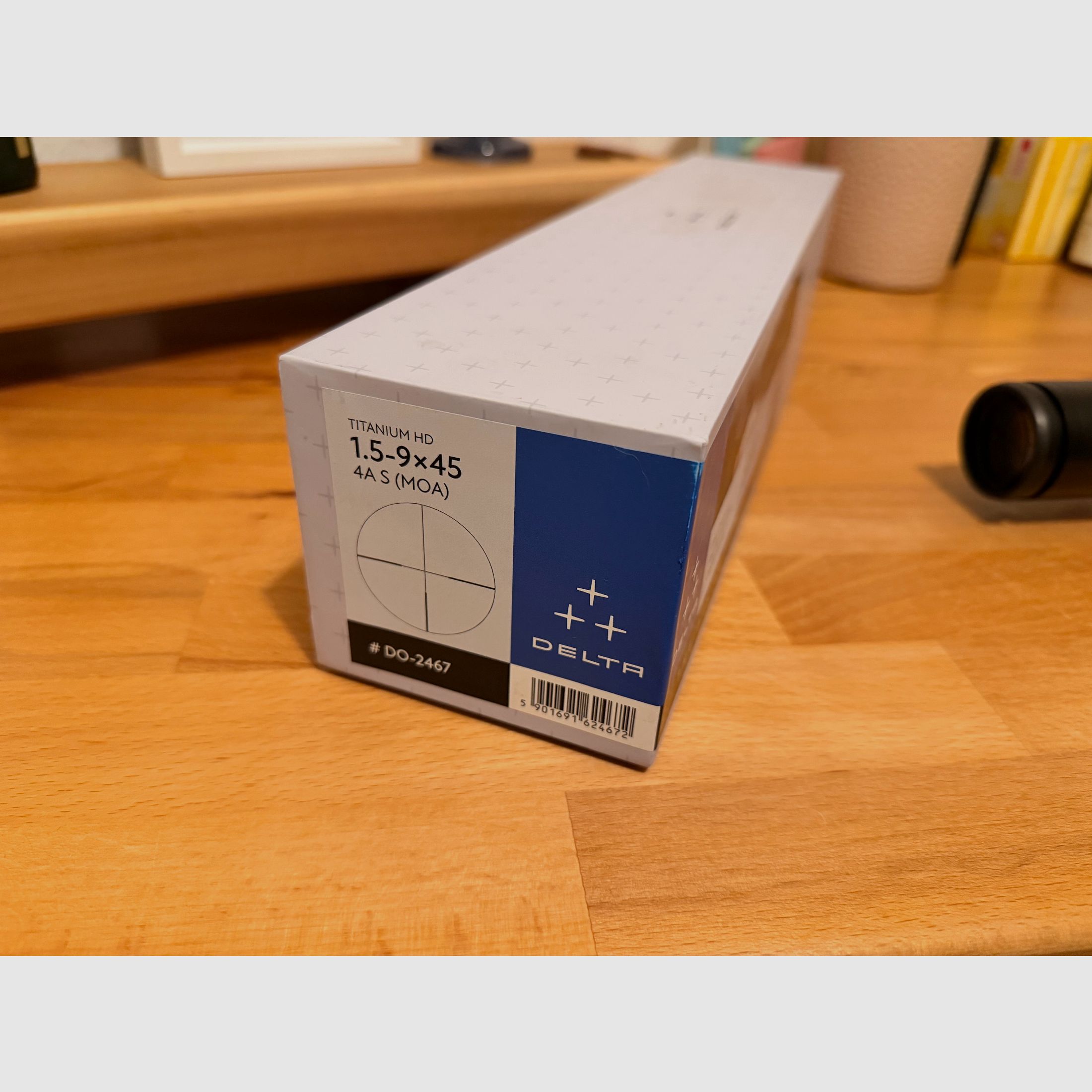 Delta Optical 1,5-9x45 punto de luz 30mm tubo medio caza de empuje no Z6i HT V8 z8i