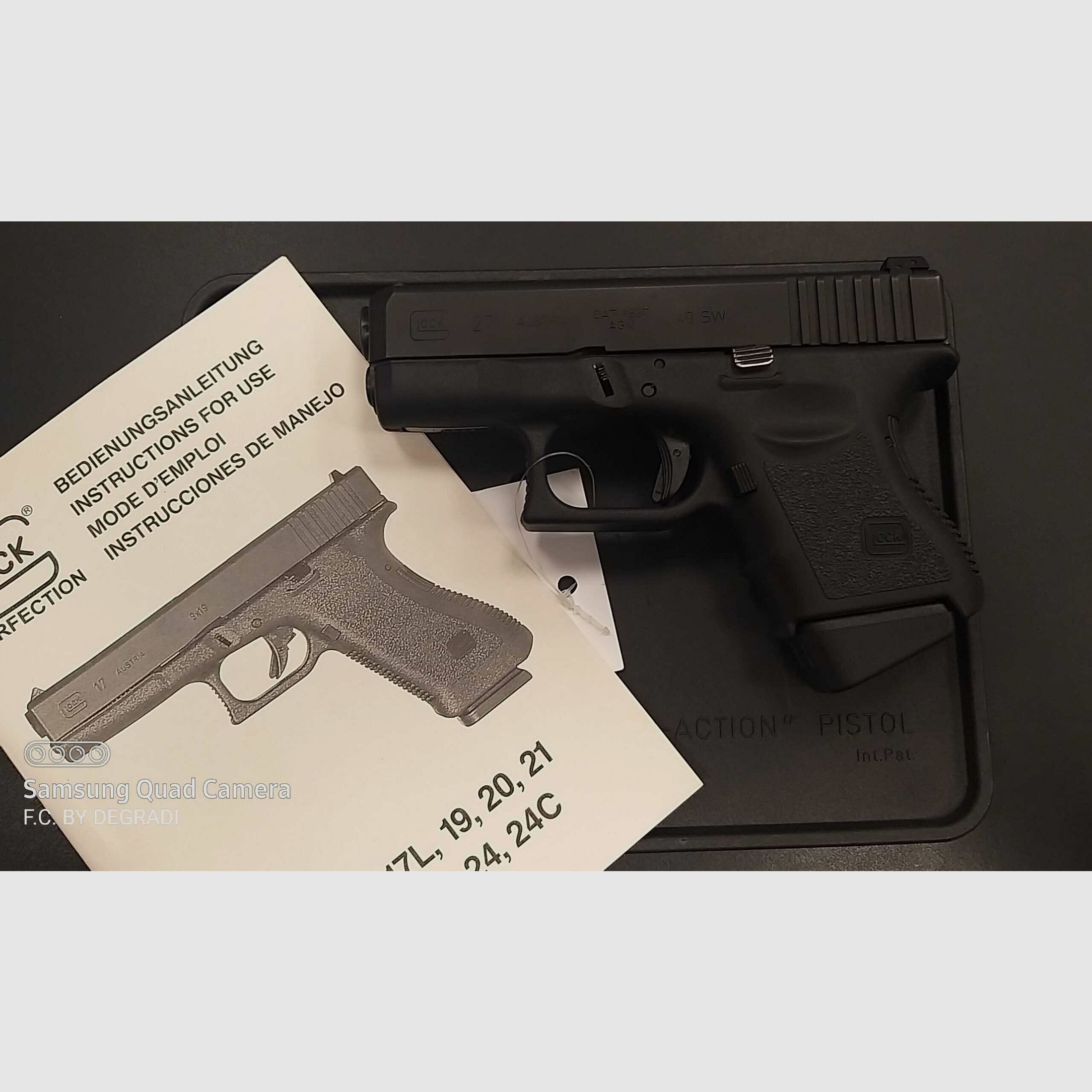 GLOCK MOD.27 40 SW, image 1 sur 3