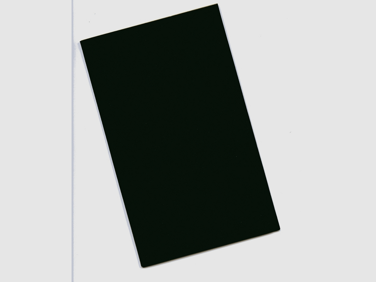 AHG Schaftbackenbelag schwarz selbstklebend