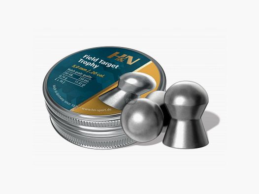 H&N Field Target Trophy - 5,00 mm / .20 kal. - 250 stuks