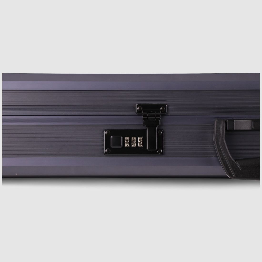 Winter Gewehrkoffer W13 – 93 cm Innenlänge – 1 Langwaffe – 4 Zahlenschlösser – Noppen (Grey)