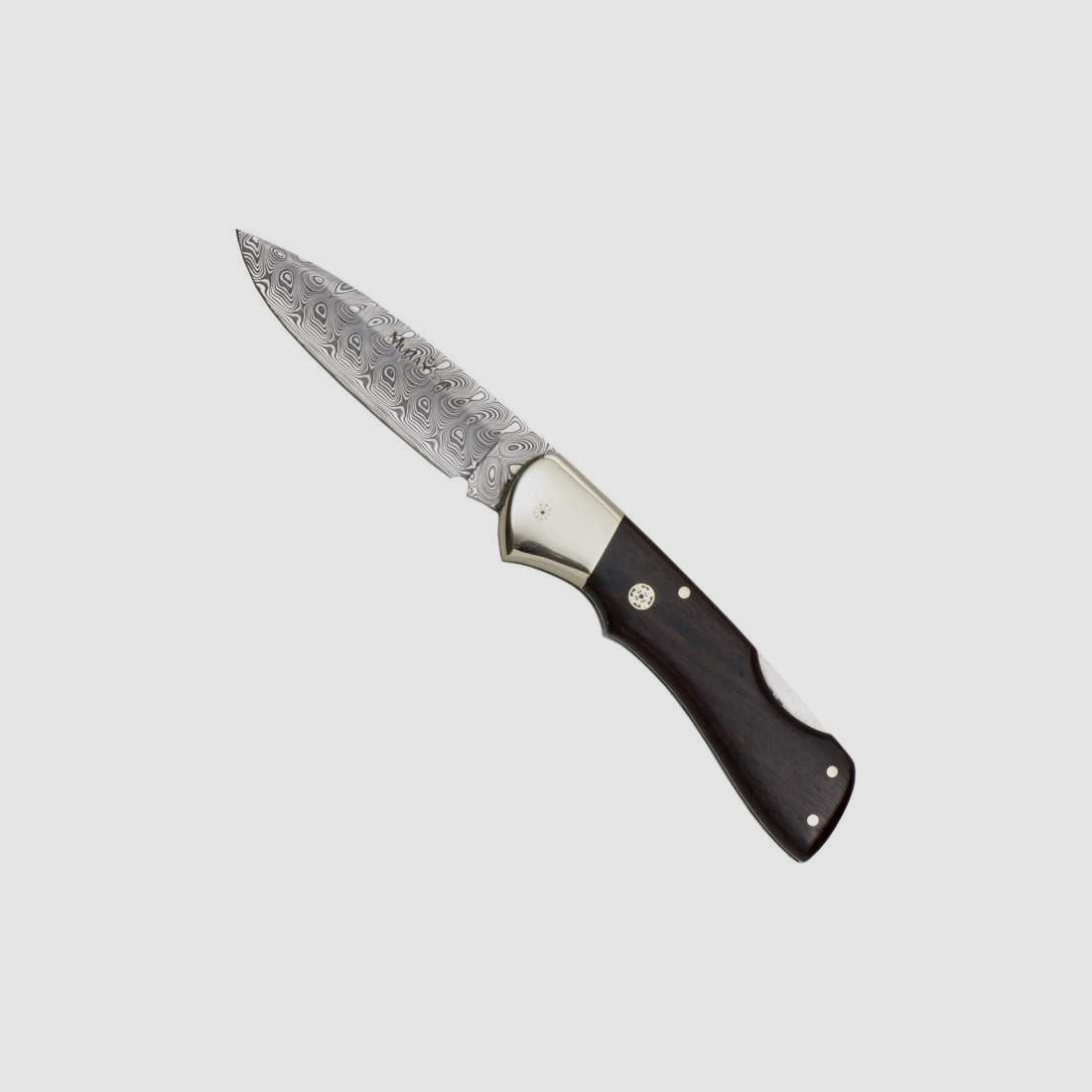 Muela Damast Taschenmesser Granatapfelbaum Sammlermesser
