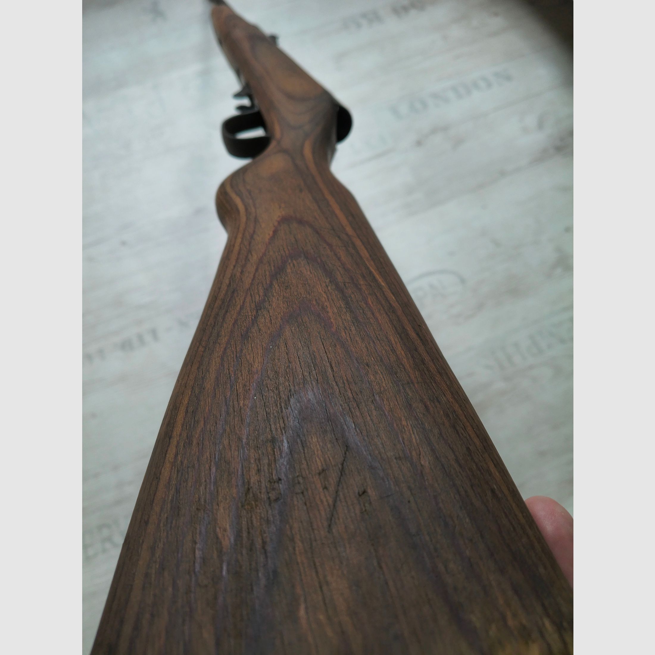 Haenel 49a Sport stock / gun for decoration / parts donor