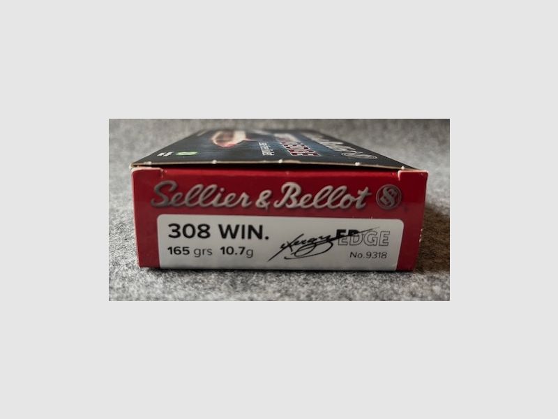 Sellier & Bellot CUTTING  EDGE .308 Win