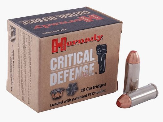 Hornady Critical Defense .45 Colt 185GR FTX 20 Patronen