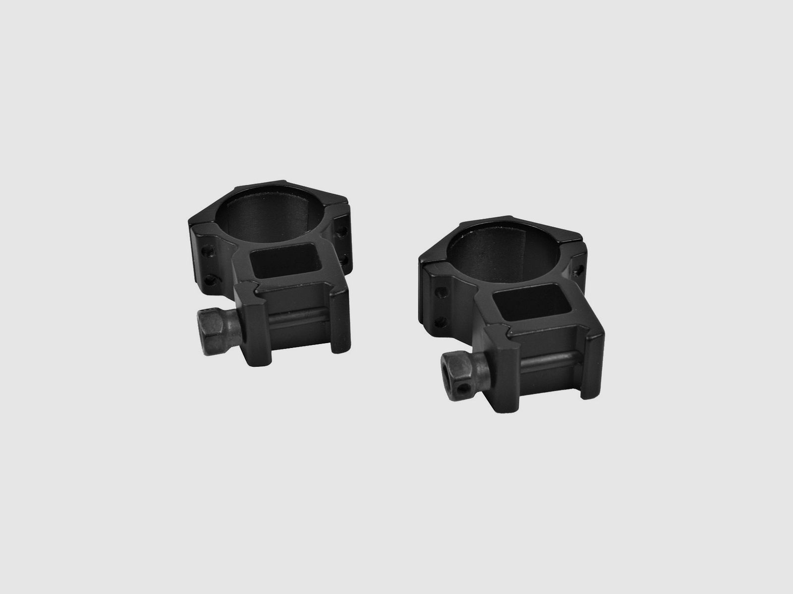 Hohe Ringe JS-Tactical 30 mm für Weaver-Schiene große Version, Bild 2 von 3
