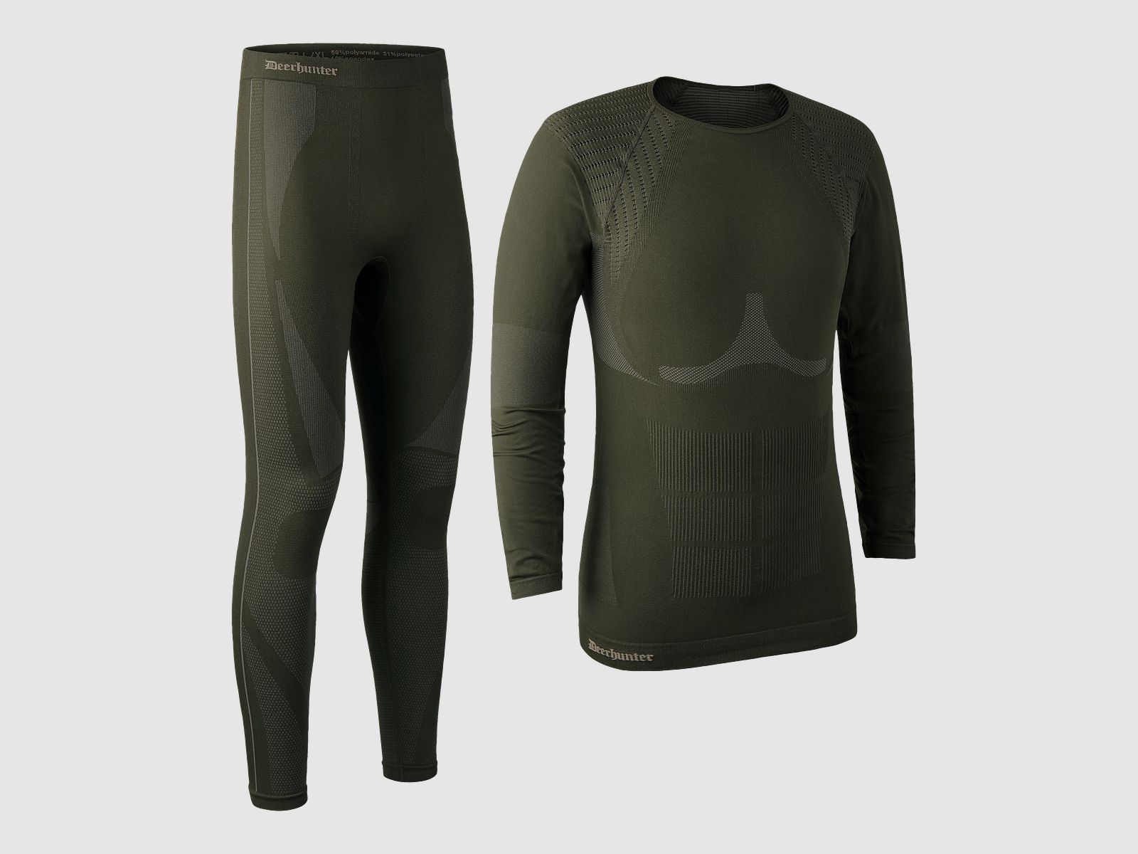 Deerhunter Men's Performance Underwear Set Forest Night M/L