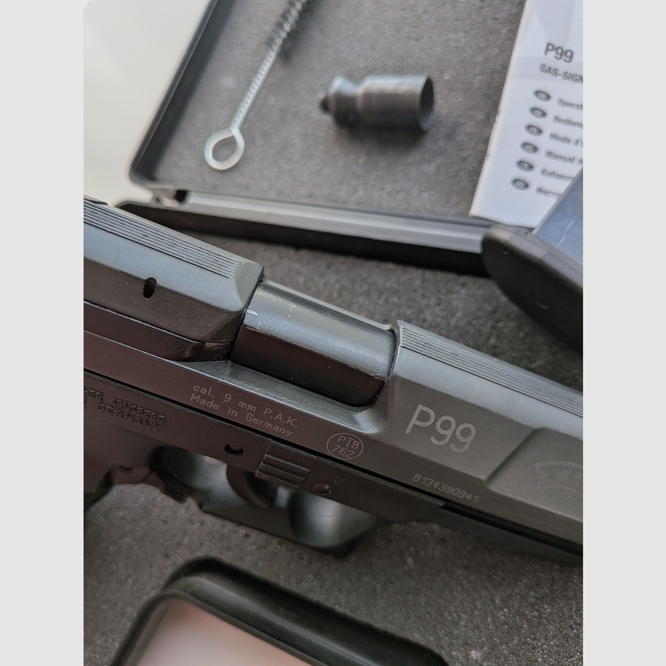 Walther P99 Schreckschuss pistool 9mm P.A.K. P 99, afbeelding 6 van 7