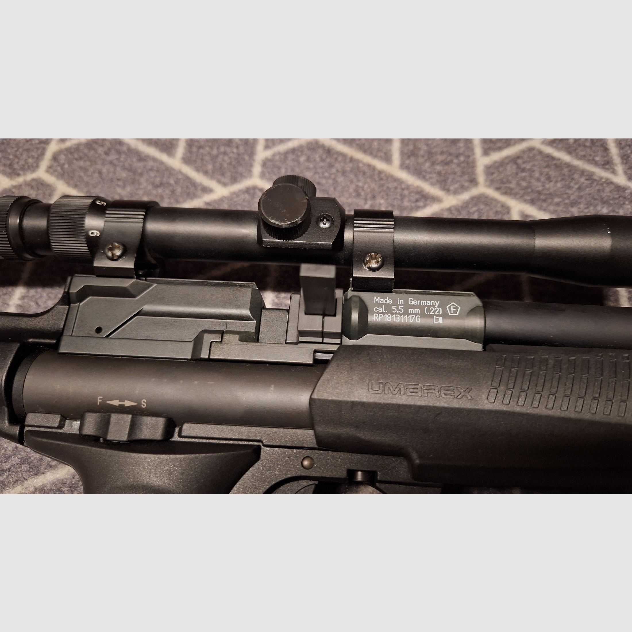Umarex RP5 5,5 mm CO2 Pump Action Carbine Kit - zeldzaamheid!