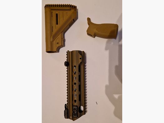 HK MR223  Slimline Handschutz + Zubehör