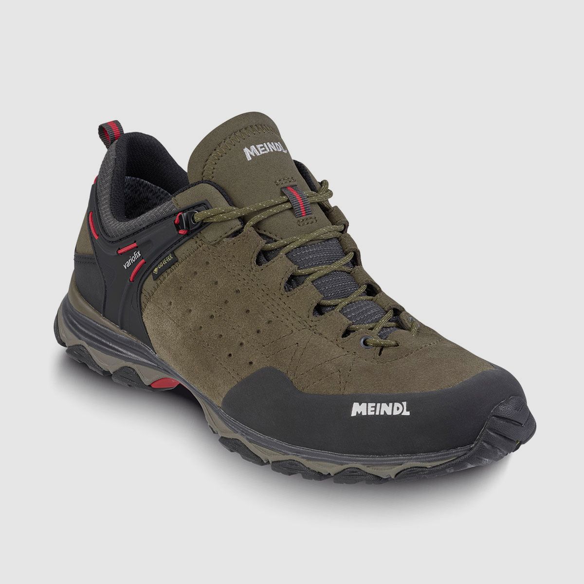 Meindl Schuh Ontario GTX®  Natur/Rot