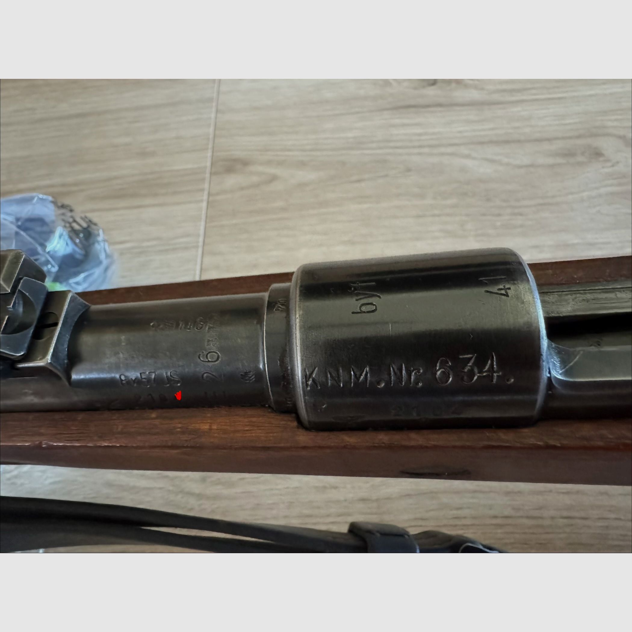 Mauser K98 k byf 41 - K.N.M. Norwegische Beutewaffe