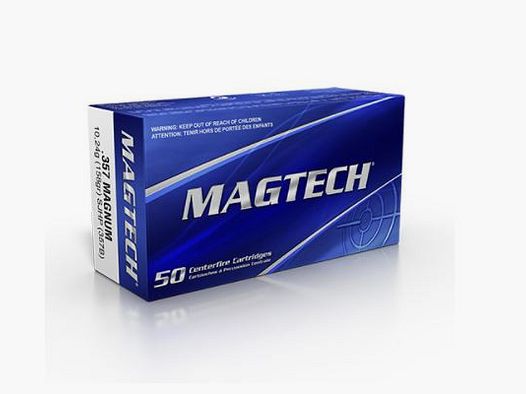 MAGTECH .357MAG. 158GRS SJHP- 50 DISPAROS