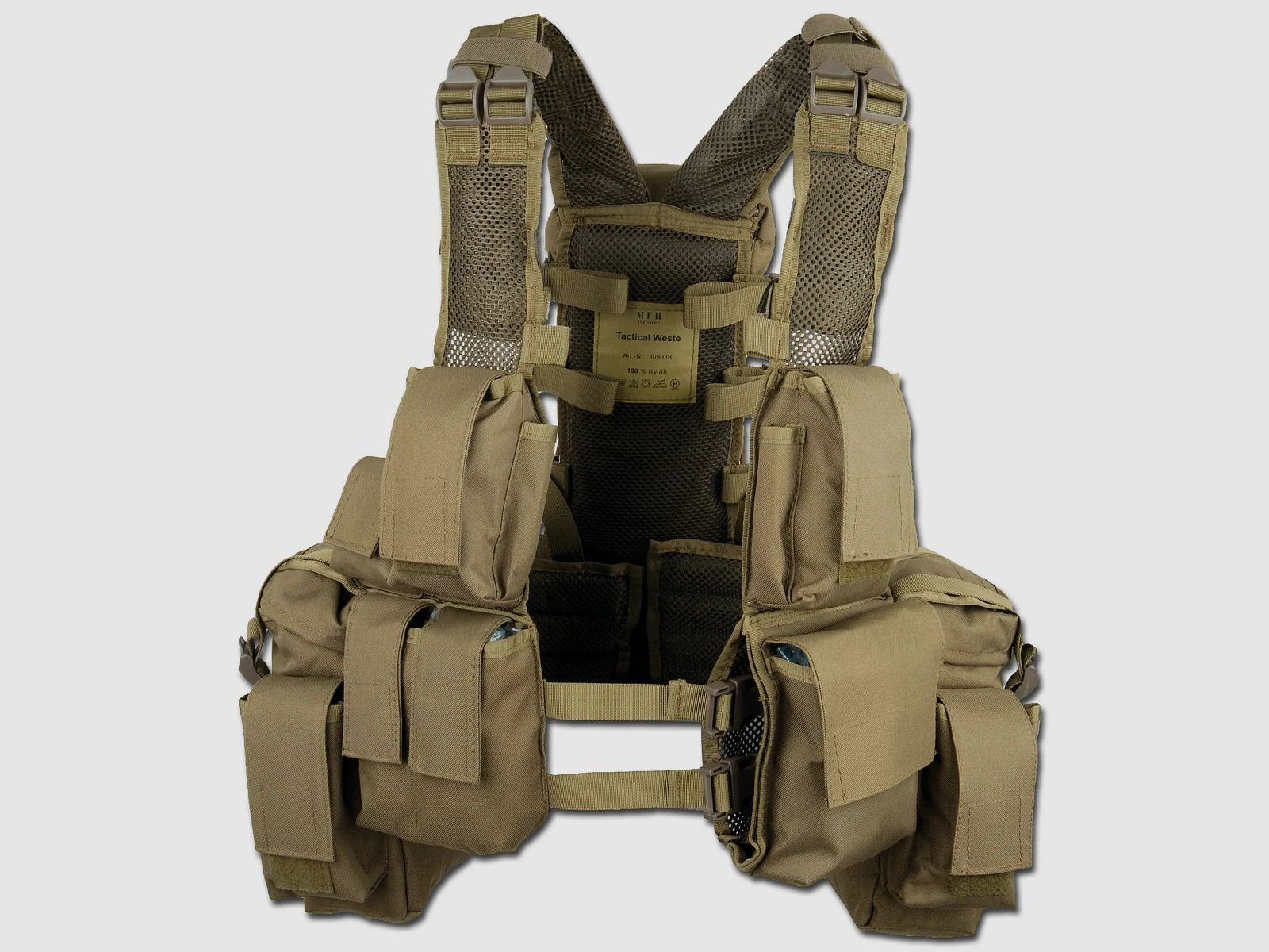 MFH Kommandoweste RSA coyote
