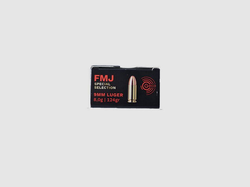 Geco 9mm Luger VM EU 8.0g/124 gr