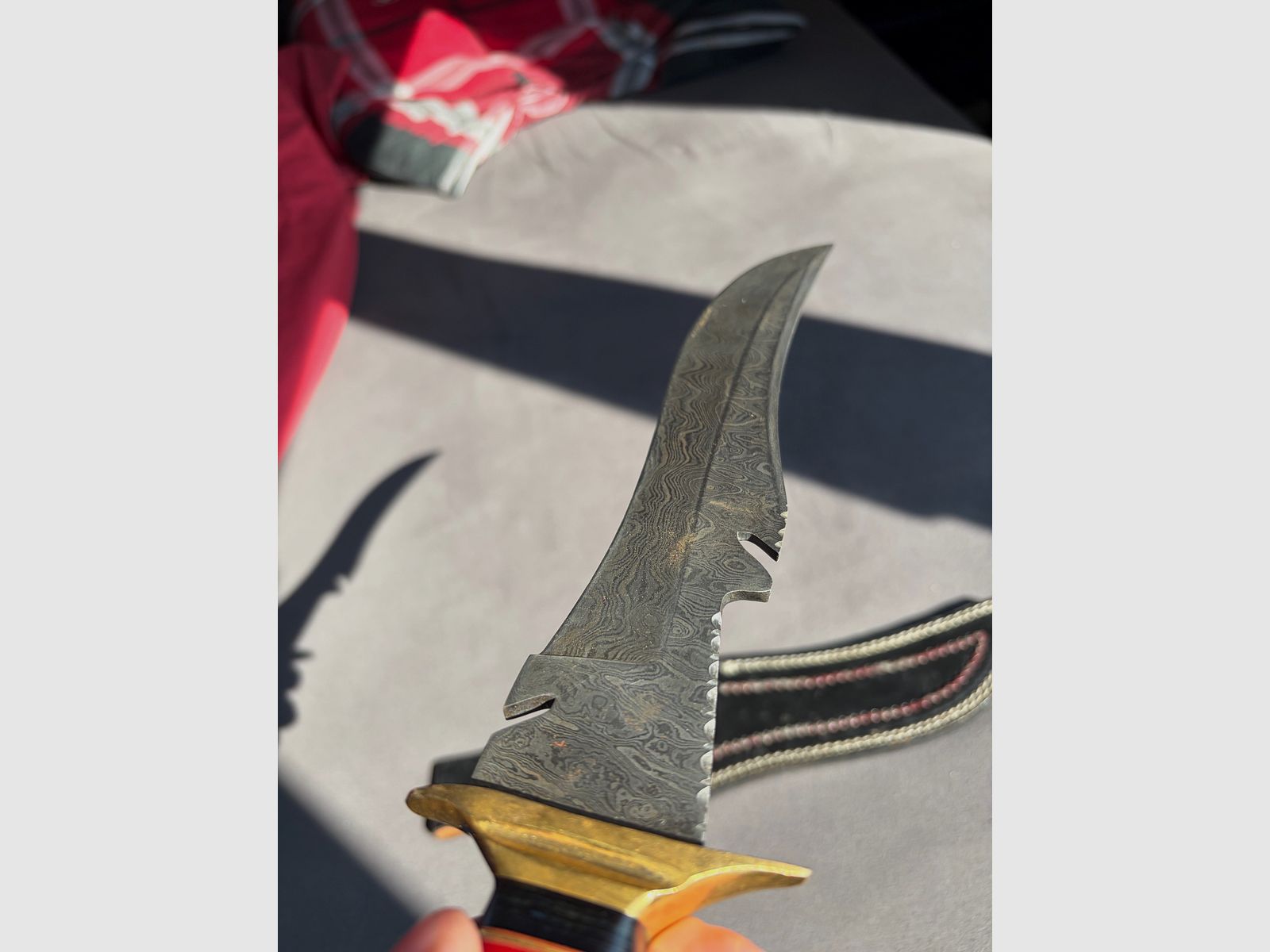 Us Oklahoma Custom Bowie Knife