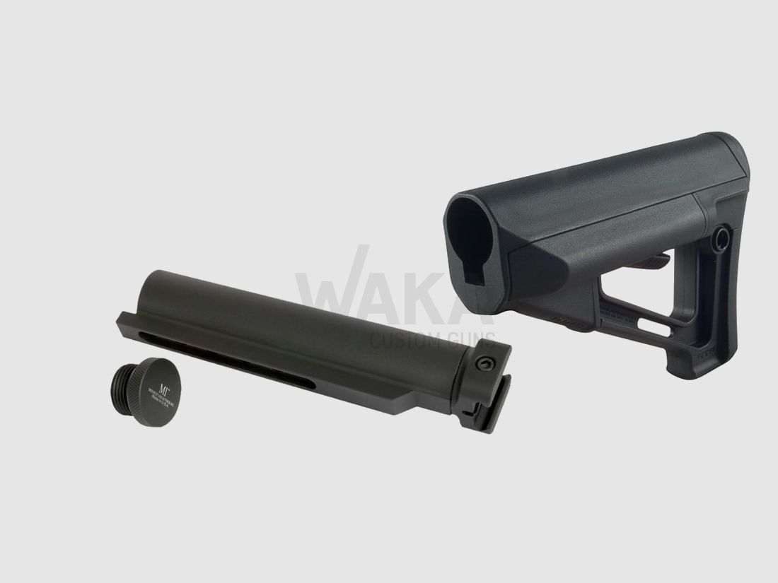Magpul STR Kit on NAR, black