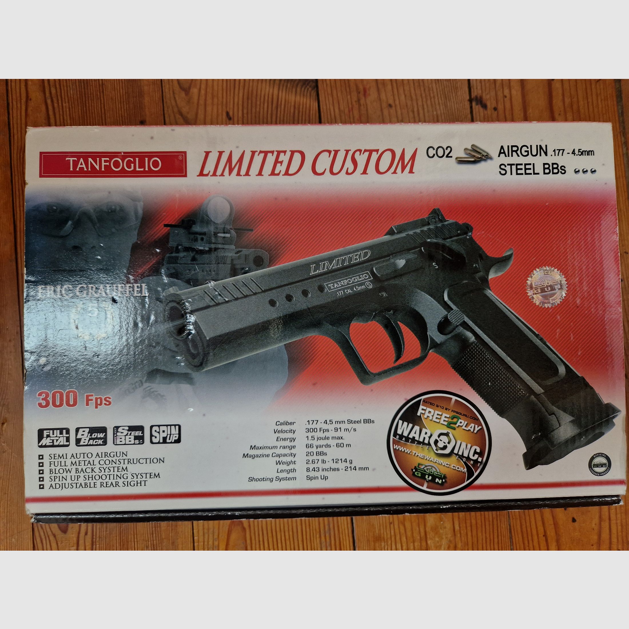 TANFOGLIO LIMITED 177 CAL. 4.5 mm