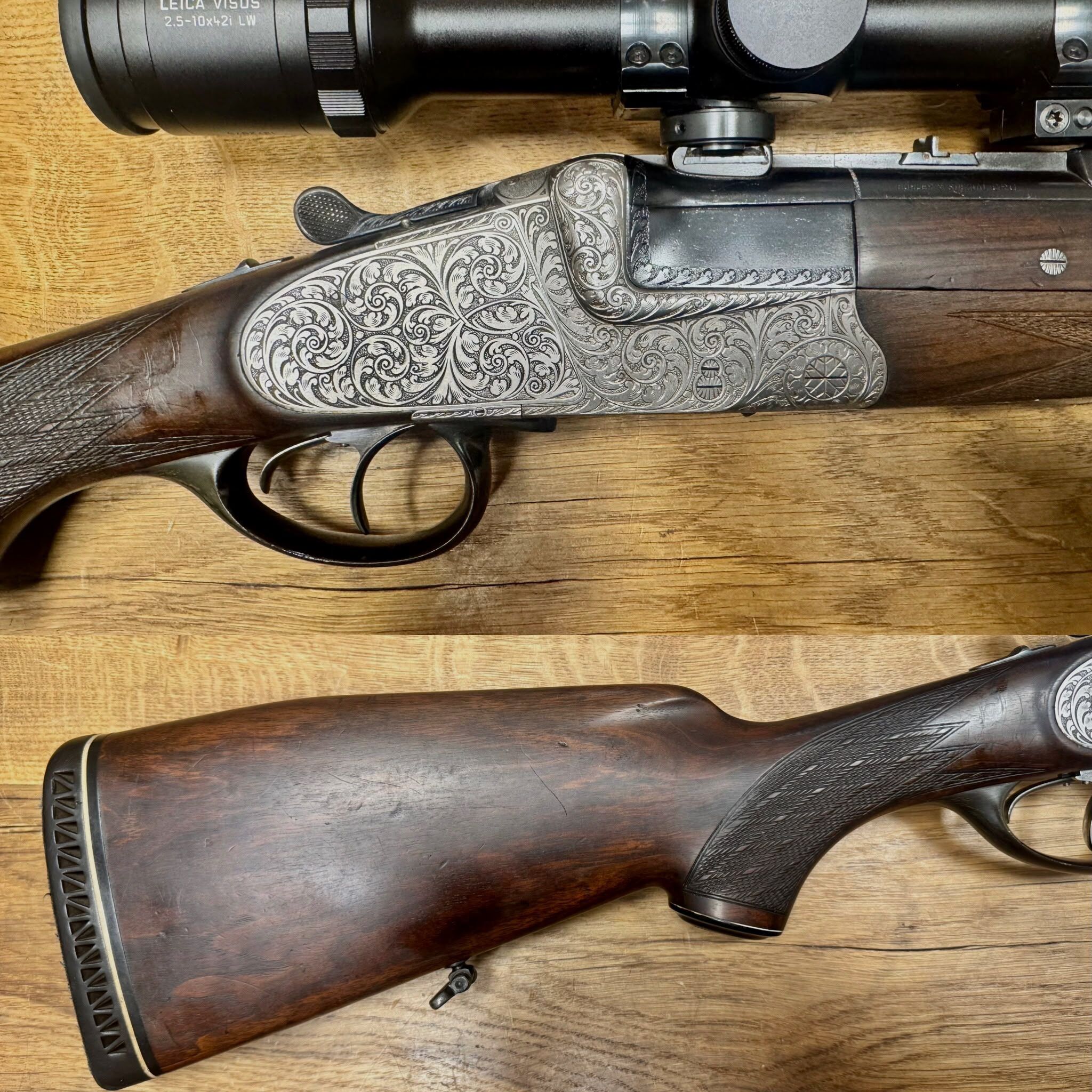Krieghoff Ulm Primus Escopeta de Perrotes con Cañón Intercambiable y Leica Visus, imagen 2 de 6