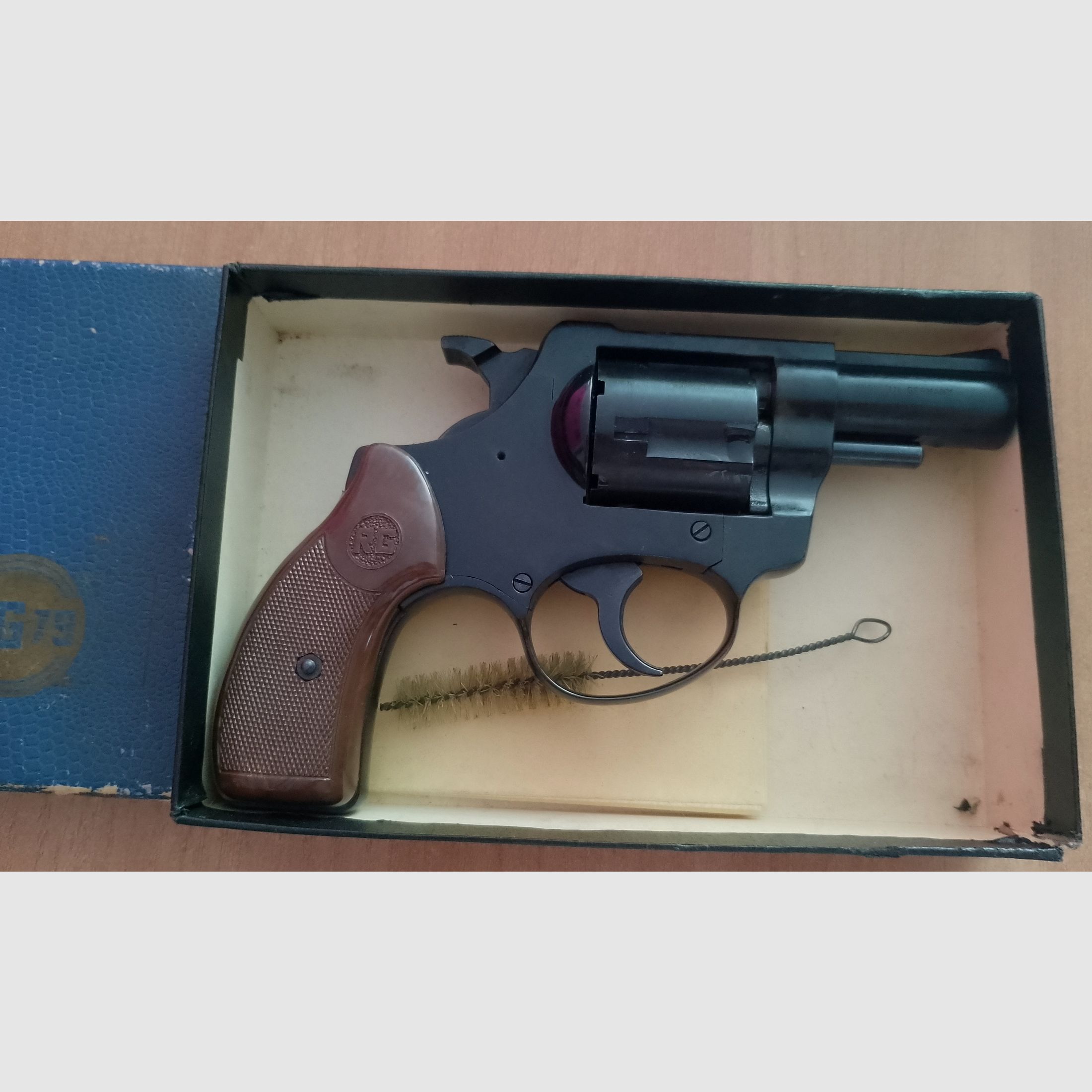 Zeldzame Röhm RG 79 in caliber 9mm Knall/ PTB 5-71
