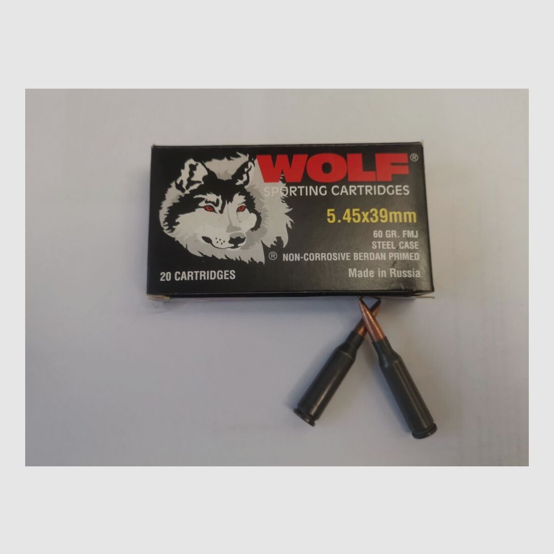 Wolf rifle cartridges 5.45x39
