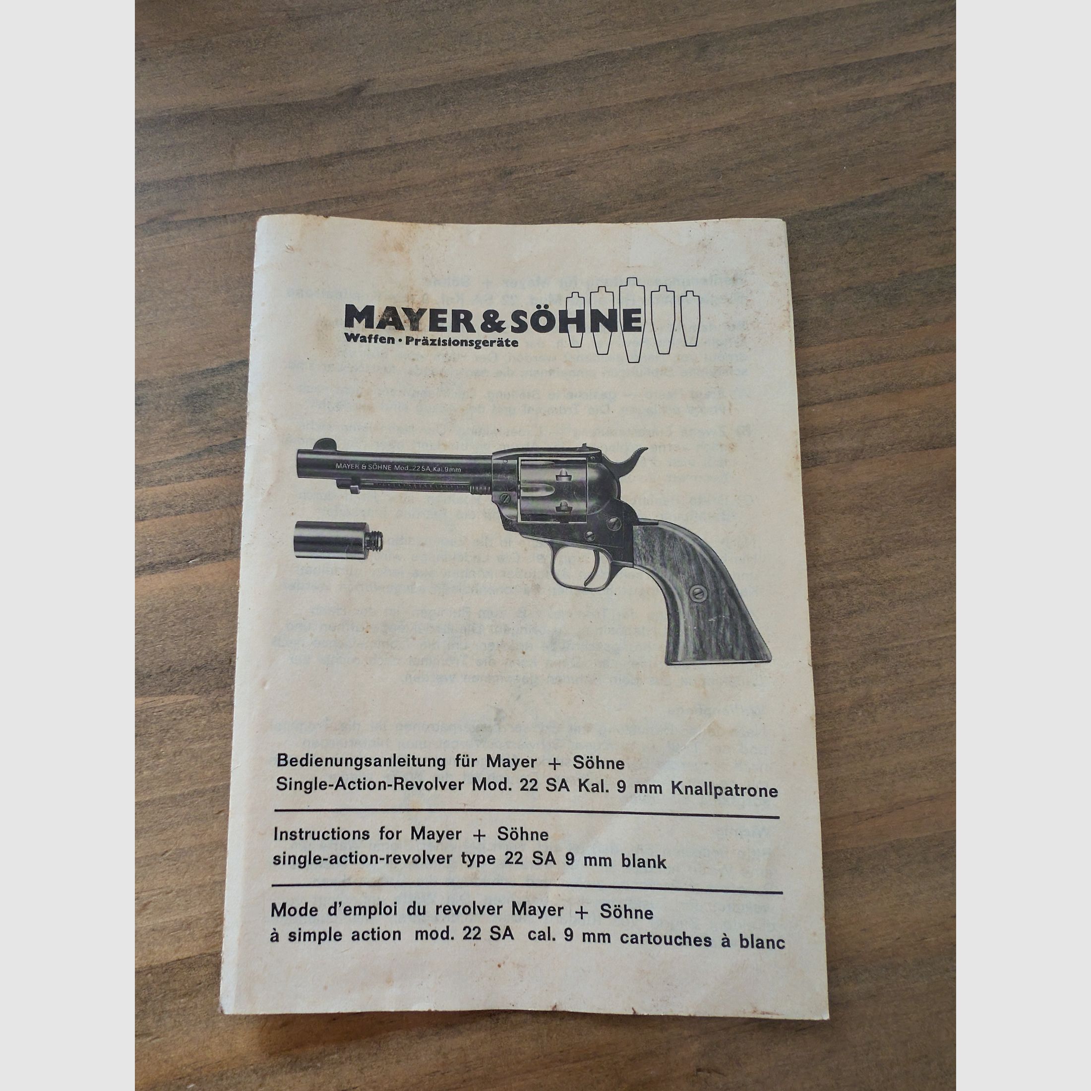 Mayer & Söhne Single-Action-Revolver Mod. 22 