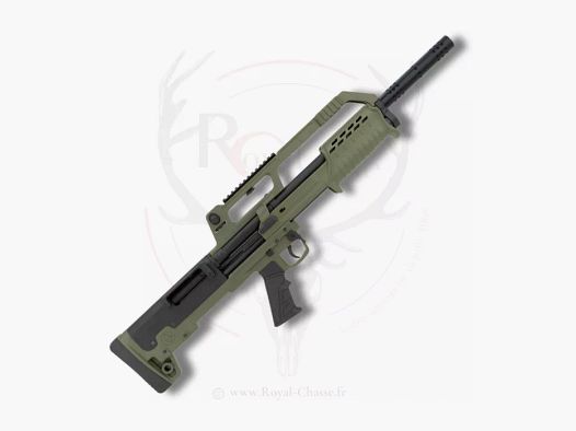 Strzelba pompowana HATSAN Bull Tactical Od Green Kal.12/76 61cm ESCORT