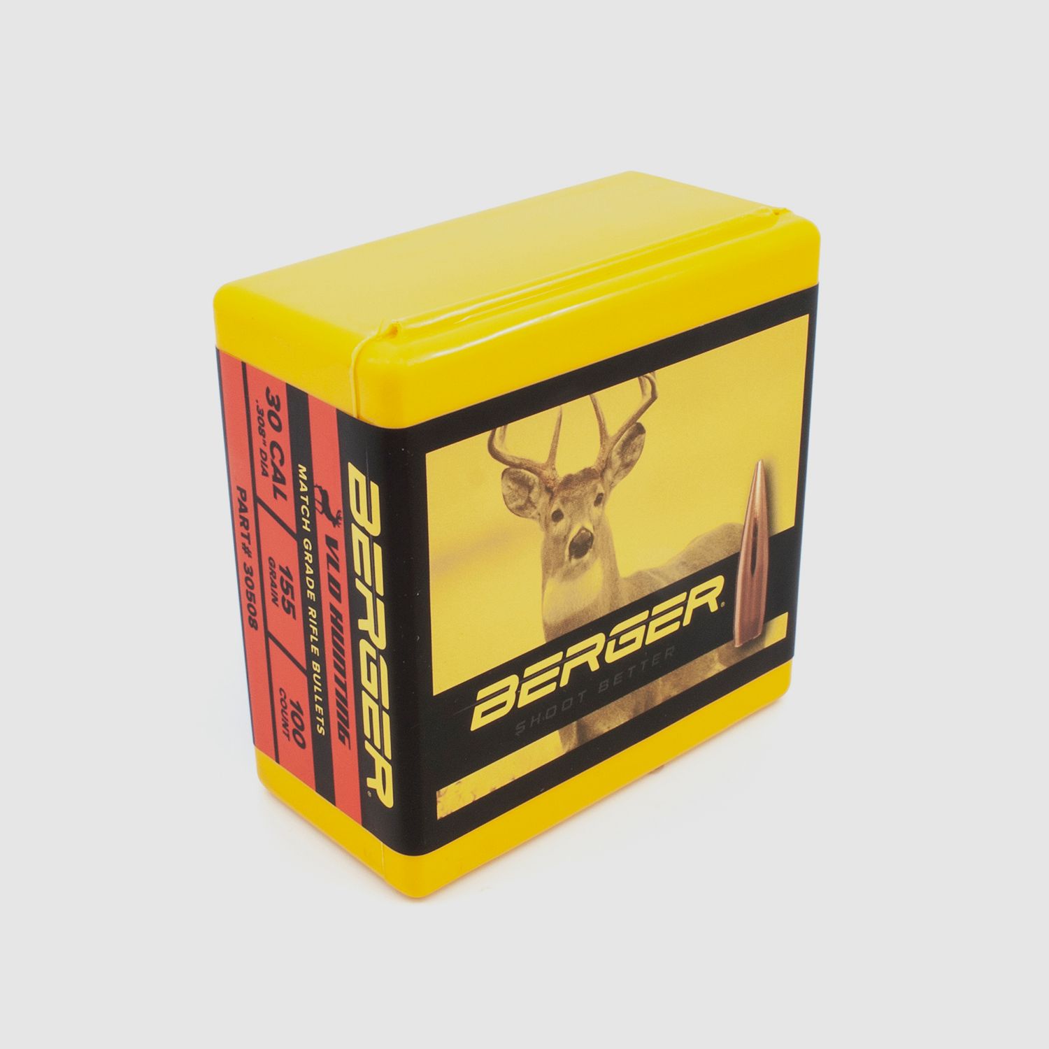 Proiettile Berger .30 VLD Hunting 155GR 100 Pezzi