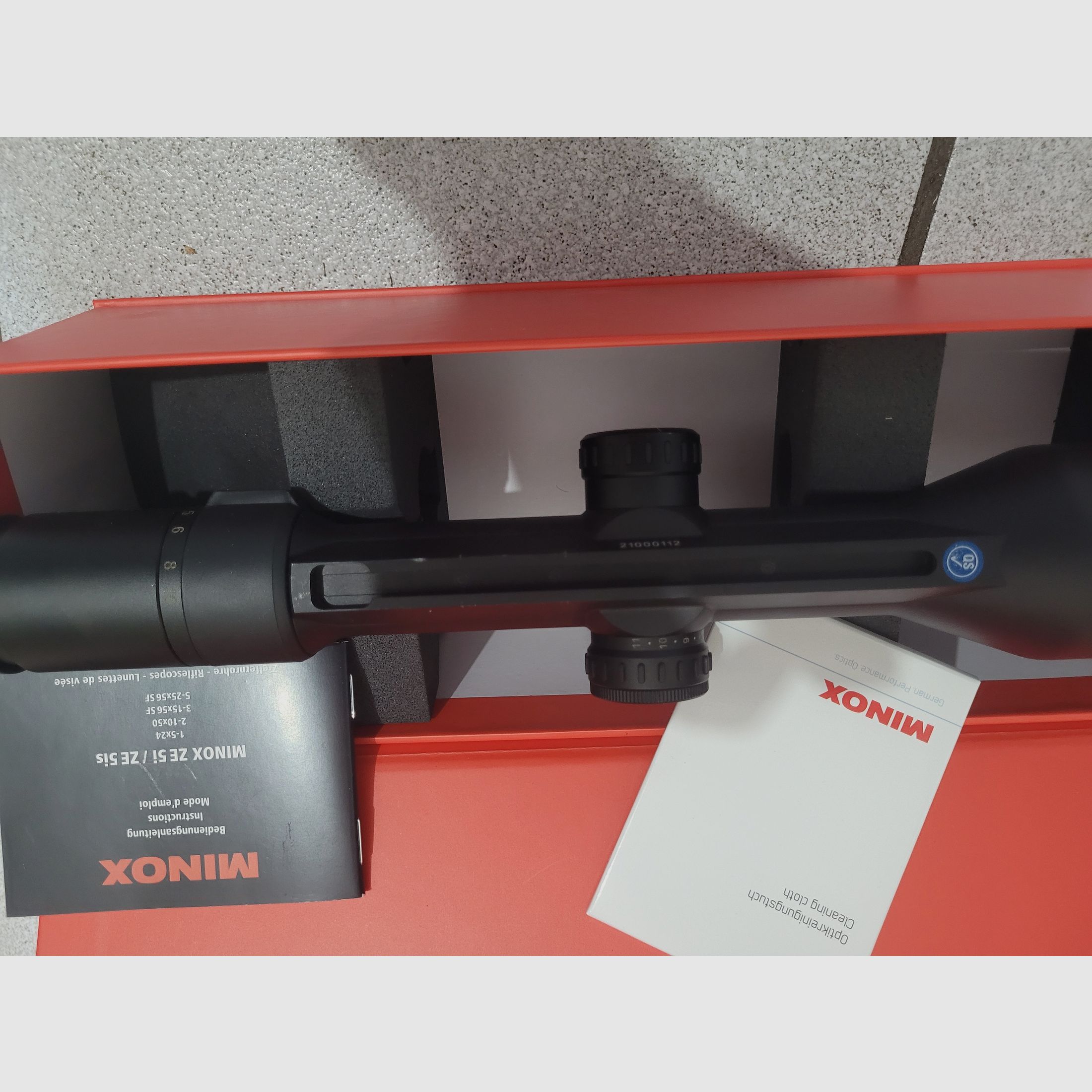 Minox 2-10x50 ZE5i S mit Schiene inkl. MAK BSM Blaser neuwertig!!!